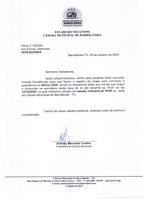 ATENÇÃO, VEREADORES! Prazo Final para Registro de Chapa para a Mesa Diretora do Biênio 2026