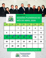 Câmara de Barrolândia Convida População para Sessões Plenárias de Abril