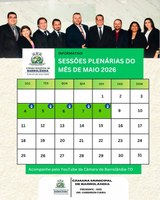 Participe das Sessões Plenárias da Câmara Municipal de Barrolândia